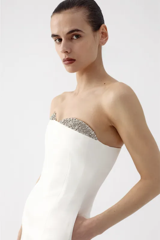 NOÉLIE STRAPLESS IN LOKUM sold by The New Arrivals Ilkyaz Ozel
