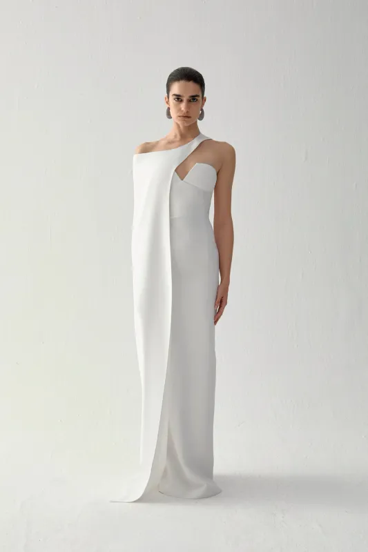 ECLIPTICA DRESS IN PALAIS DE TOKYO made by The New Arrivals Ilkyaz Ozel