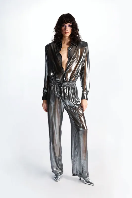 GAINSBOURG PANTS IN RIVE DROITE made by The New Arrivals Ilkyaz Ozel