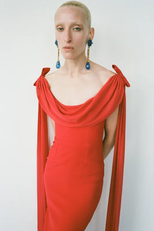 MORTICIA IN PEDRO RED made by The New Arrivals Ilkyaz Ozel