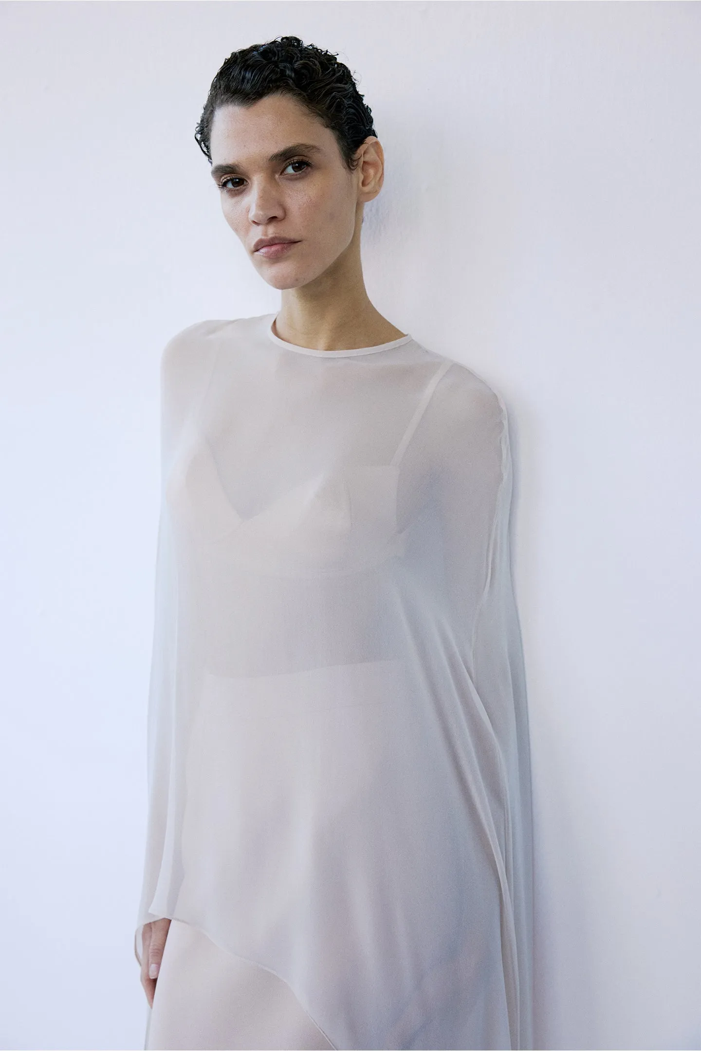 SHIVA TOP IN DESERT NUDE sold by The New Arrivals Ilkyaz Ozel product image thumbnail 5