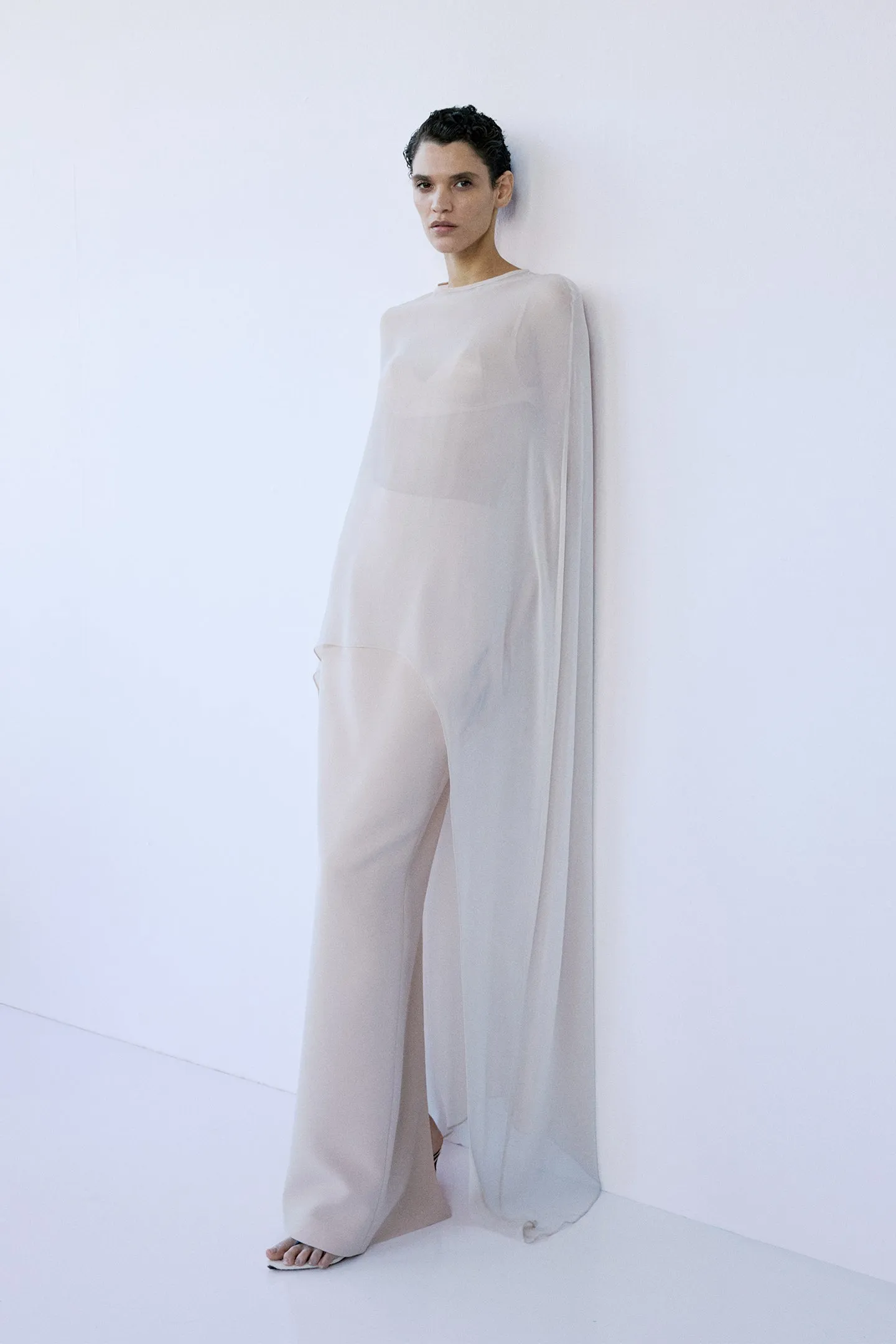 SHIVA TOP IN DESERT NUDE sold by The New Arrivals Ilkyaz Ozel product image thumbnail 4