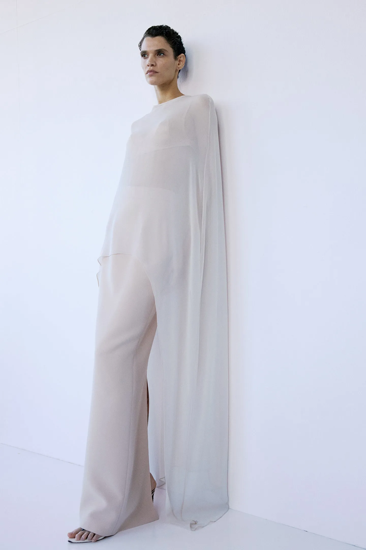 SHIVA TOP IN DESERT NUDE sold by The New Arrivals Ilkyaz Ozel
