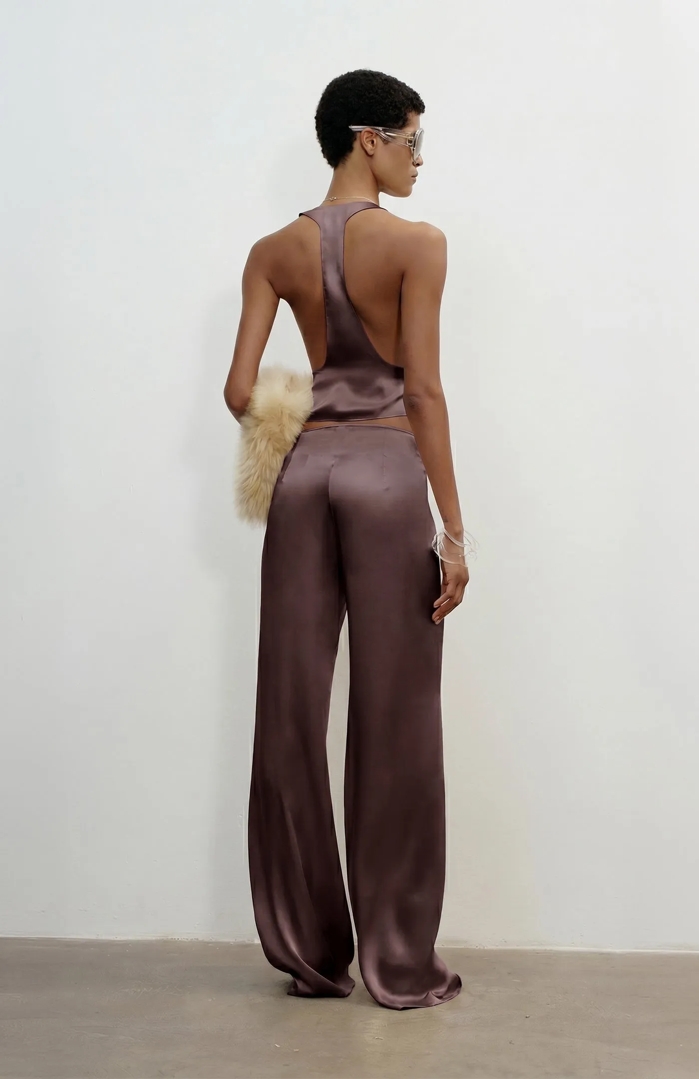 LAVA PANTS IN CACAO NOIR sold by The New Arrivals Ilkyaz Ozel