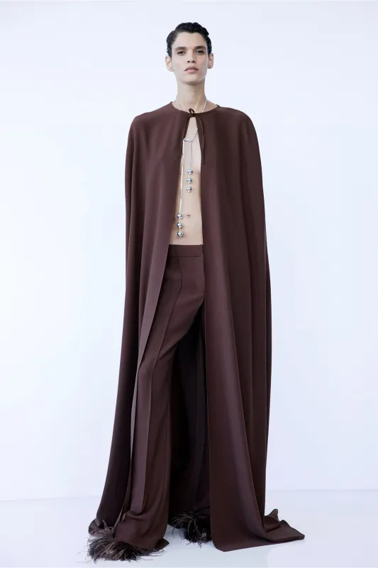 LENNY CAPE IN ORIENT EXPRESS made by The New Arrivals Ilkyaz Ozel