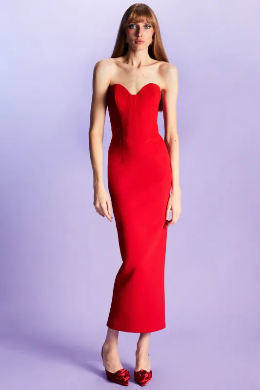 PALOMA IN PEDRO RED made by The New Arrivals Ilkyaz Ozel