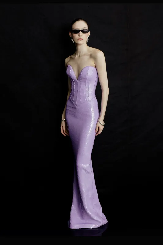 AZZURRA IN ORCHIDÉE made by The New Arrivals Ilkyaz Ozel