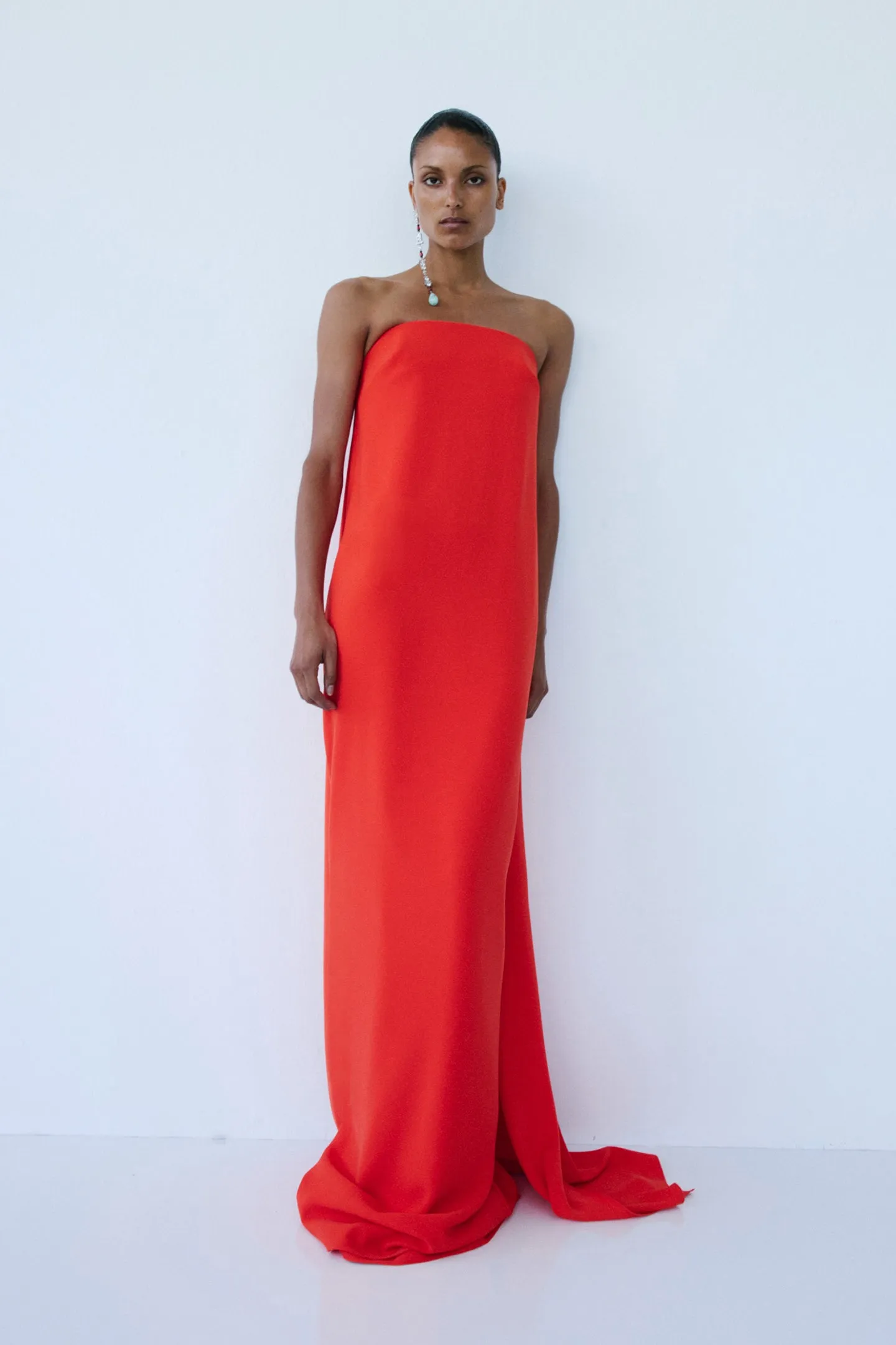 COAST MAXI CAPE DRESS IN LAVA sold by The New Arrivals Ilkyaz Ozel product image thumbnail 2