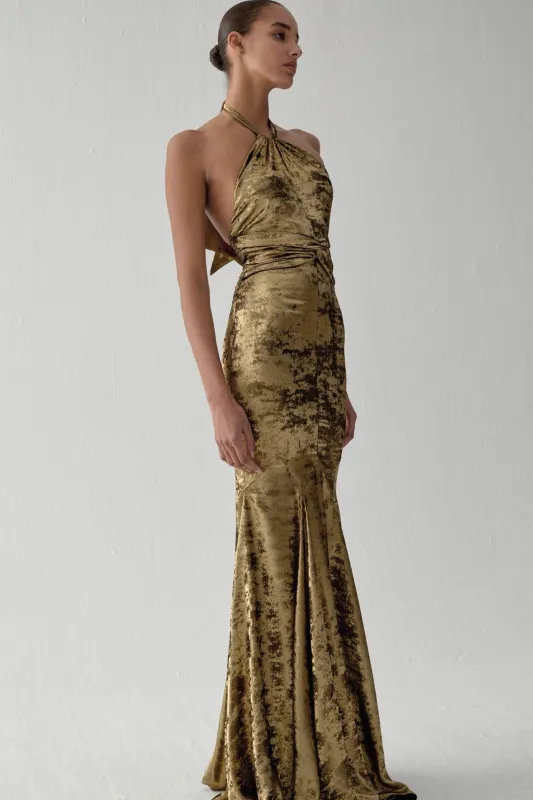 NEMRUT MAXI DRESS IN CAPPADOCIA made by The New Arrivals Ilkyaz Ozel