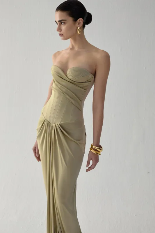 UNTITLED MAXI DRESS IN RIVIERA made by The New Arrivals Ilkyaz Ozel