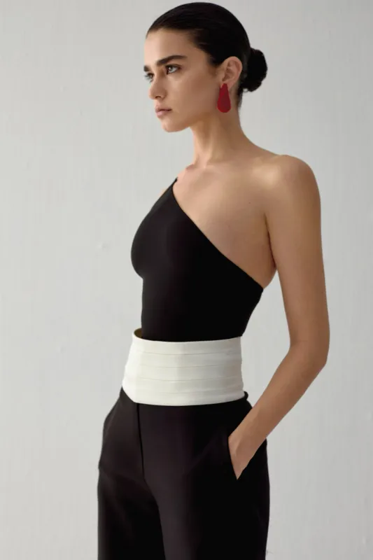 LU BODYSUIT IN JET made by The New Arrivals Ilkyaz Ozel