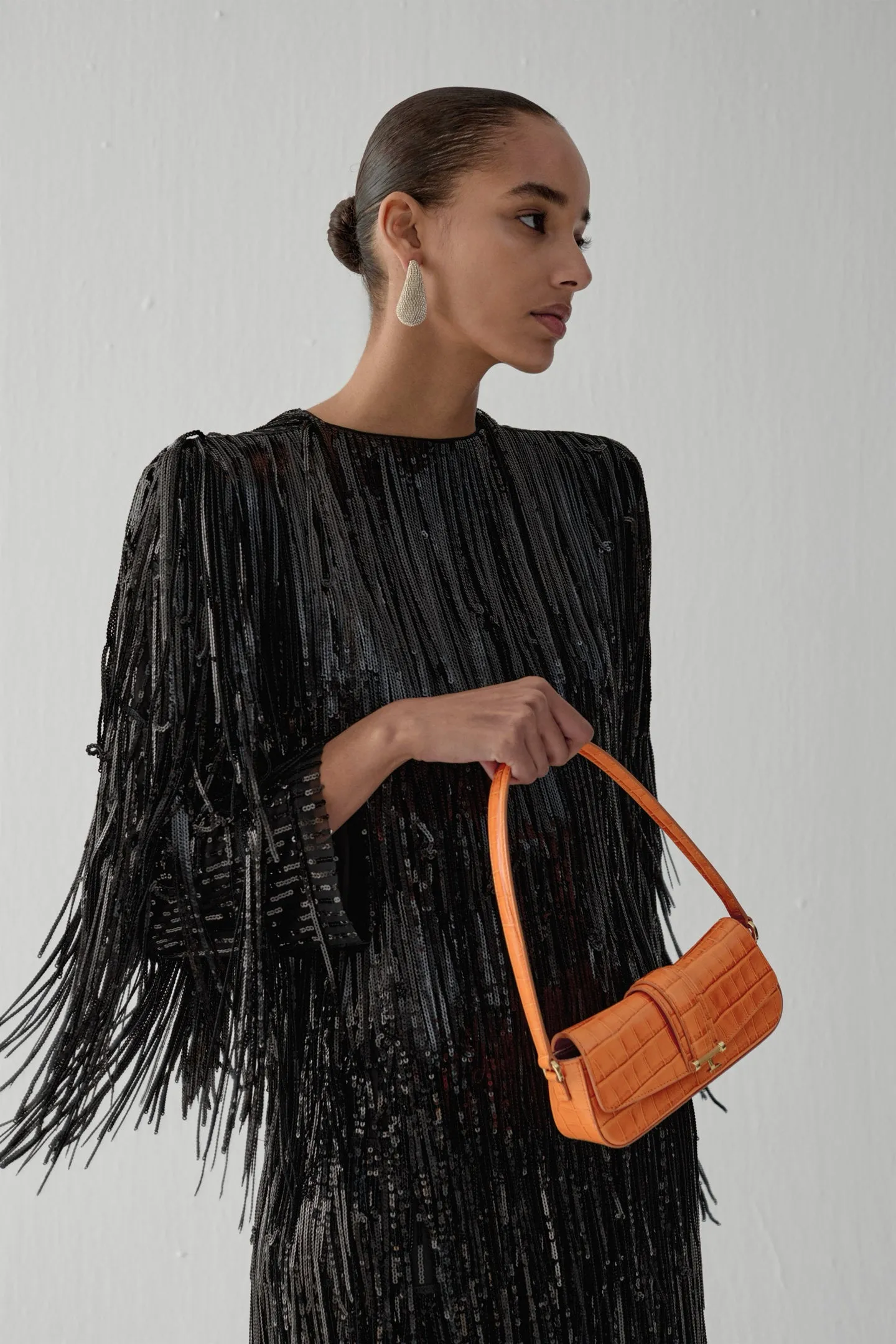 BYBLOS MIDI DRESS IN NIGHT SWIM sold by The New Arrivals Ilkyaz Ozel product image thumbnail 5