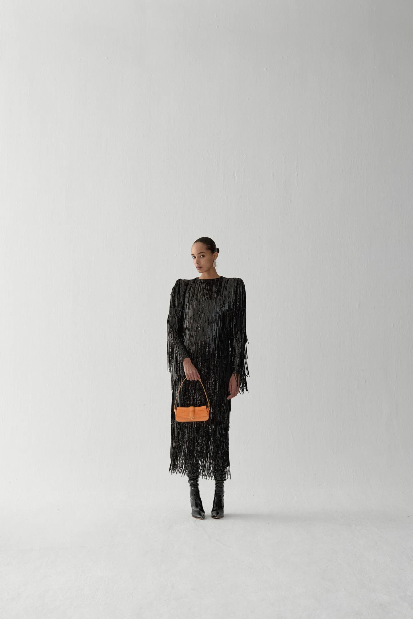 BYBLOS MIDI DRESS IN NIGHT SWIM sold by The New Arrivals Ilkyaz Ozel product image thumbnail 2