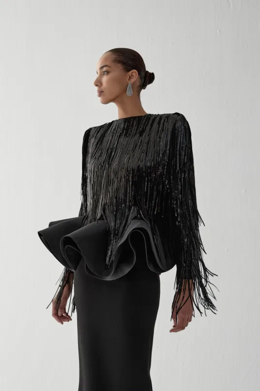 BYBLOS TOP IN NIGHT SWIM made by The New Arrivals Ilkyaz Ozel