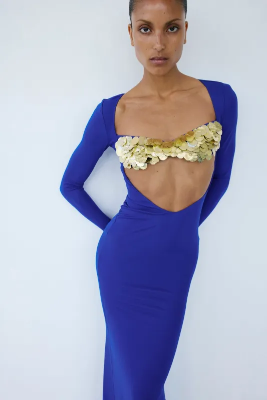 LILAEA IN NAZAR BLUE made by The New Arrivals Ilkyaz Ozel