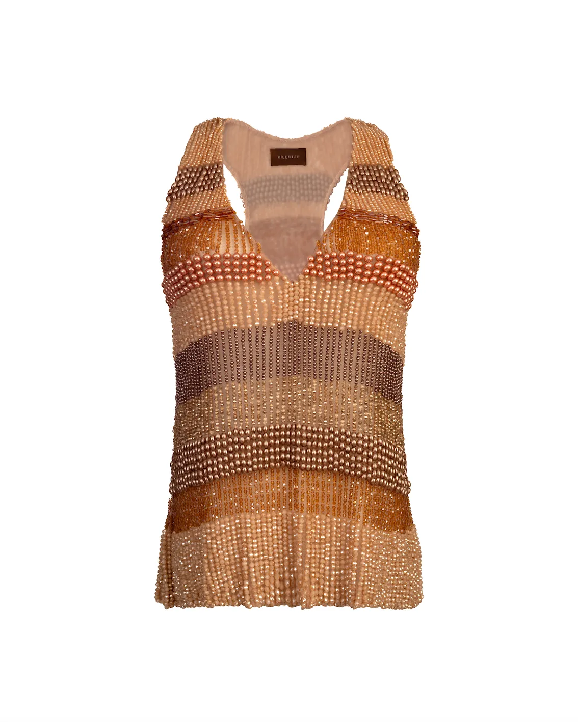 Mimi Beaded Tank Top sold by KILENTAR