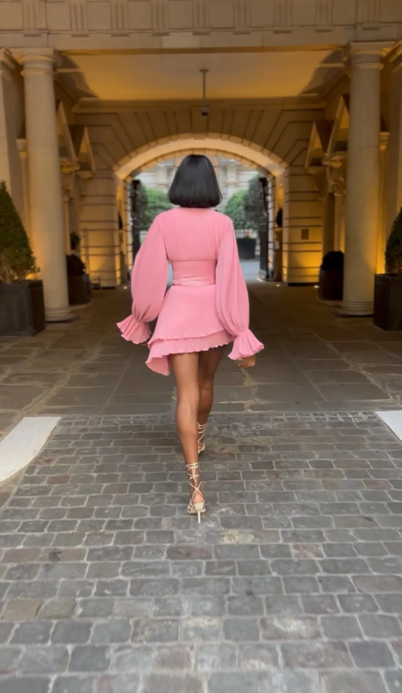 Joyo Meje Pink Mini Skirt sold by KILENTAR product image thumbnail 2