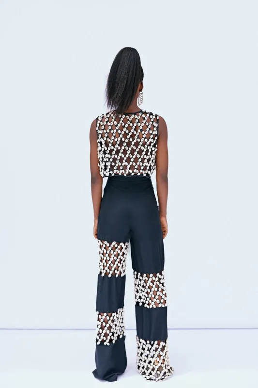 Ibukun Cowries Pants made by KILENTAR