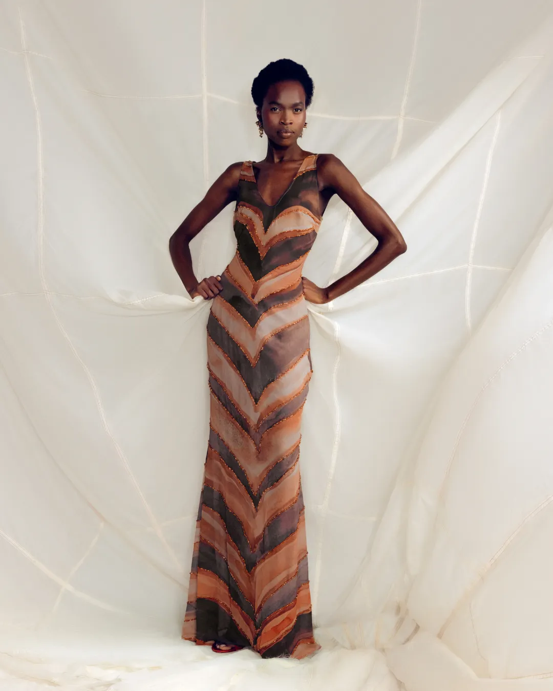 Eti Beaded Maxi Dress sold by KILENTAR