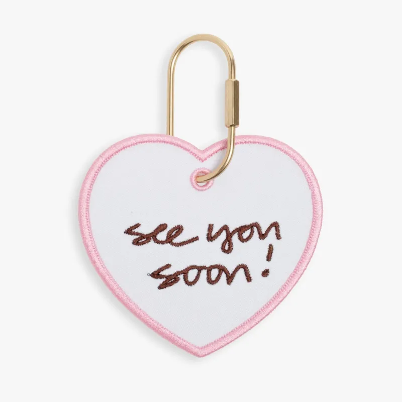 Custom Handwriting Heart Charm made by Abbode