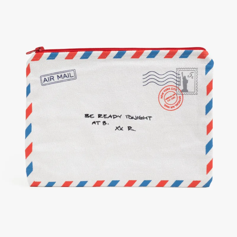 Custom Handwriting Air Mail Pouch made by Abbode