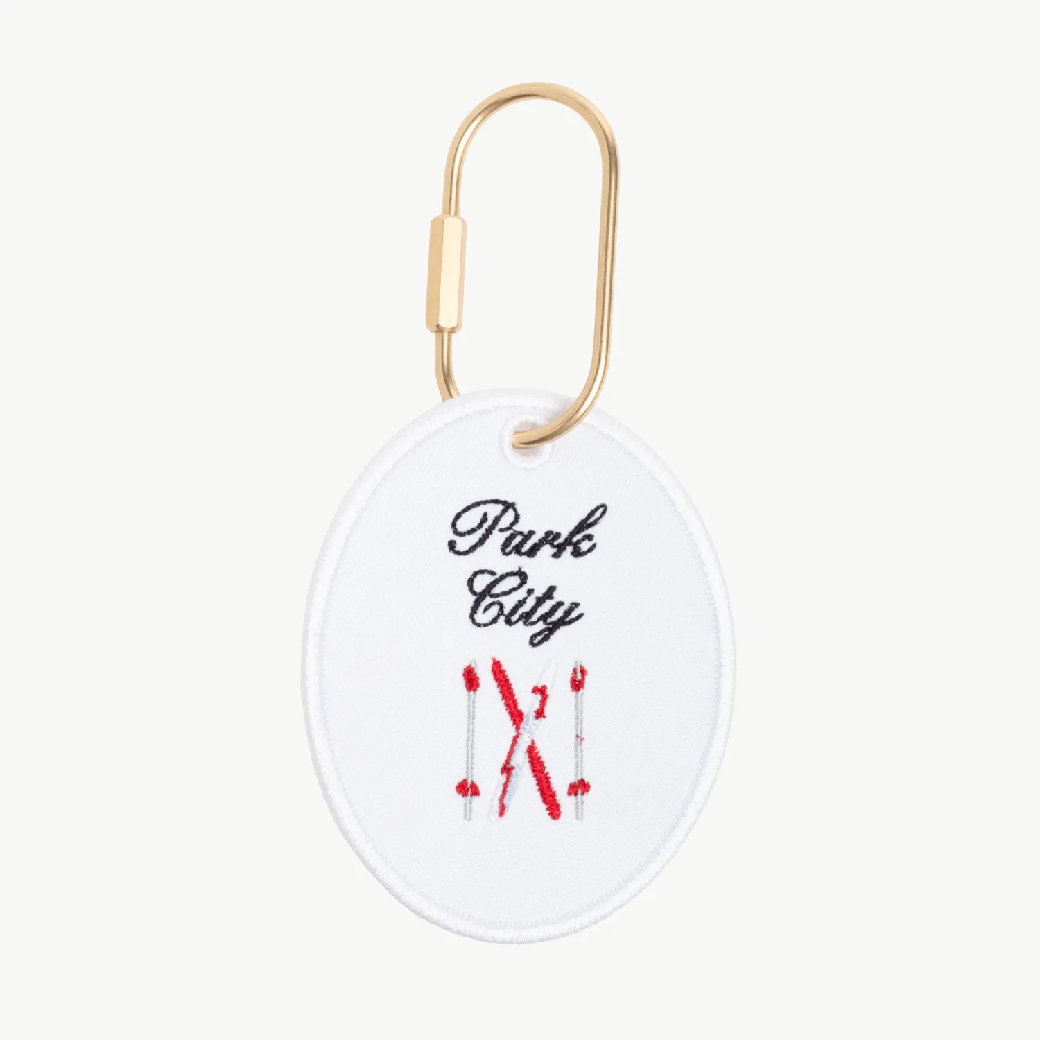 Ski Destination Oval Charm sold by Abbode