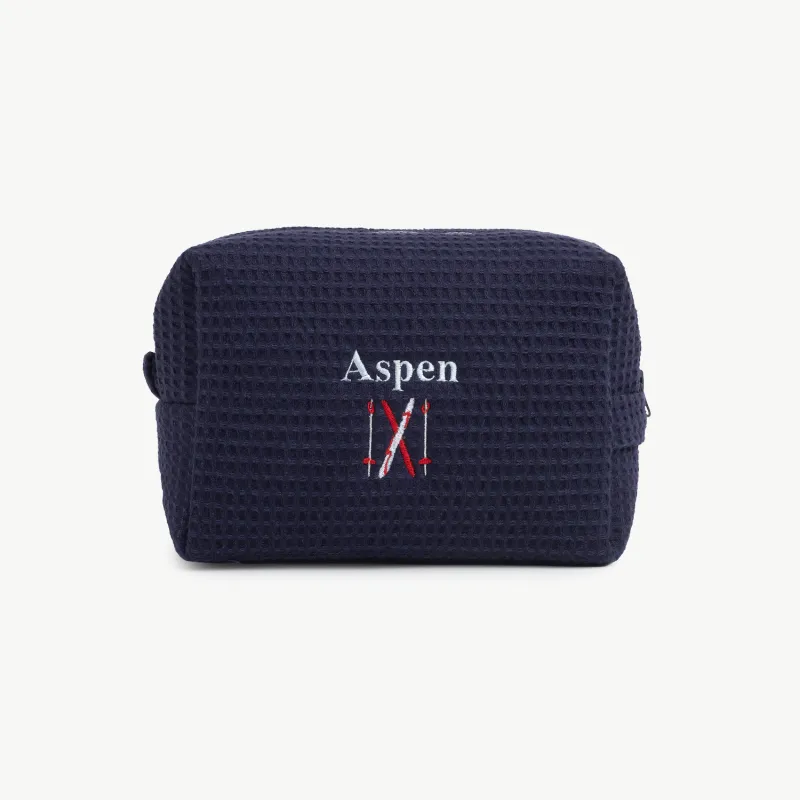 Ski Town Waffle Pouch made by Abbode