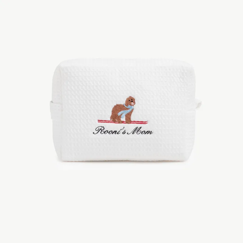 Ski Dog Waffle Pouch made by Abbode