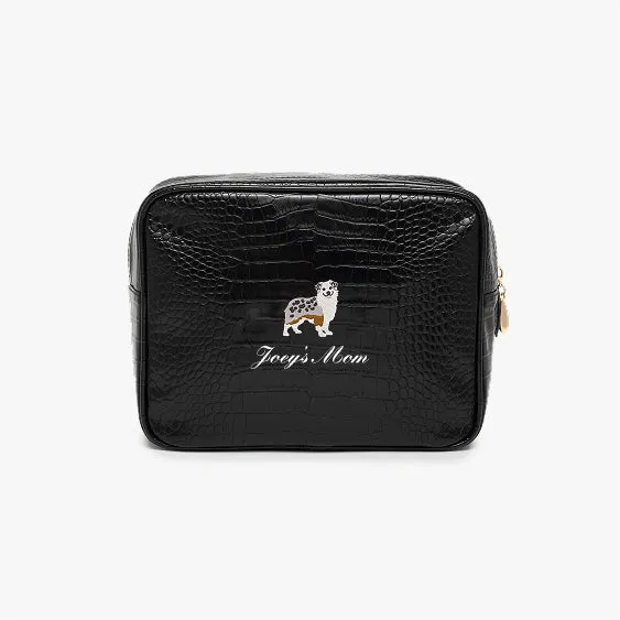 Dog Mom Small Croc Pouch sold by Abbode product image thumbnail 2