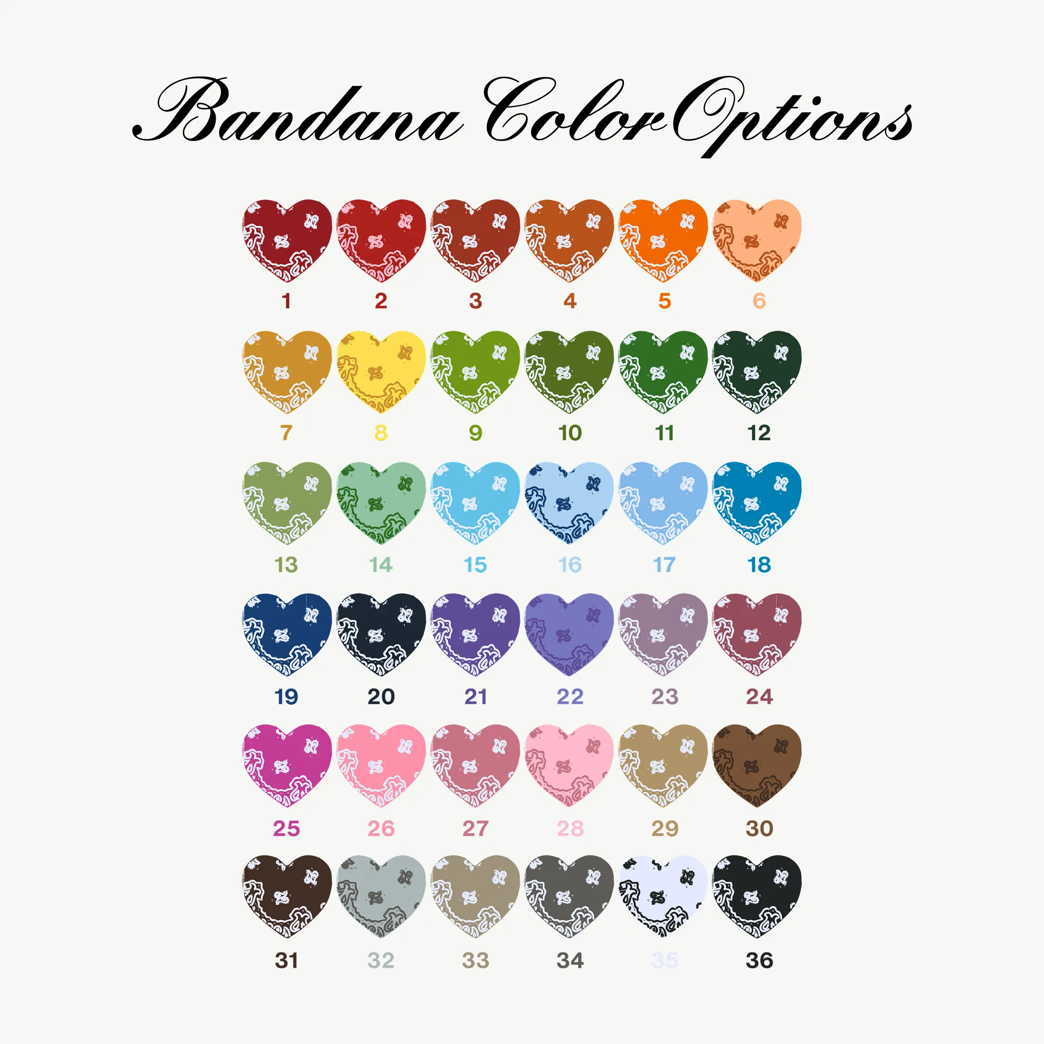 Bandana Icon Cocktail Napkin sold by Abbode product image thumbnail 2