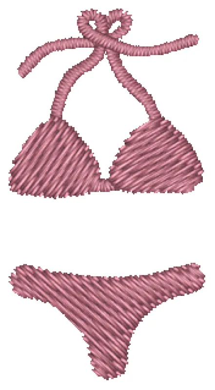 Bikini Embroidered Icon made by Abbode