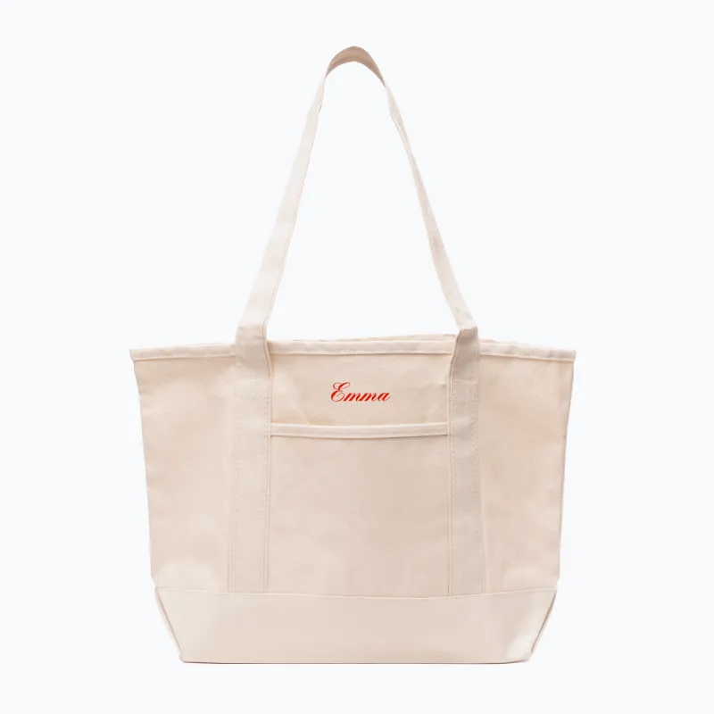Name Canvas Tote made by Abbode
