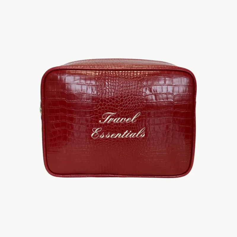 Custom Text Croc Pouch made by Abbode