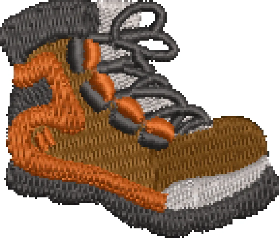 Hiking Boot Embroidered Icon sold by Abbode