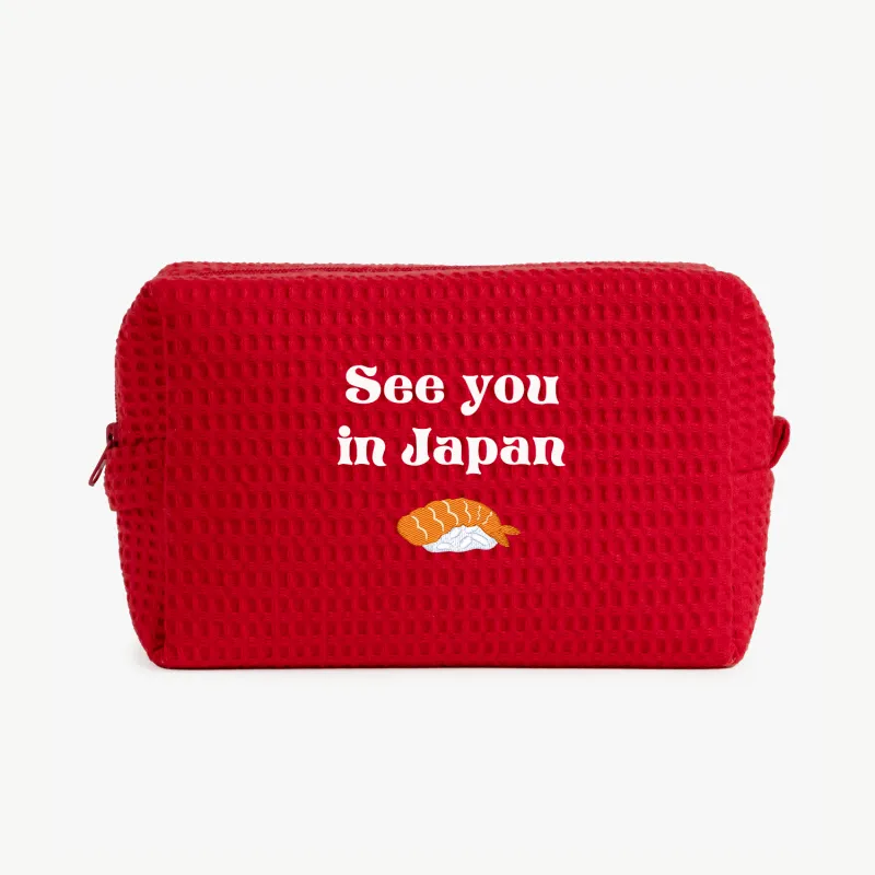 Japan Signature Waffle Pouch made by Abbode
