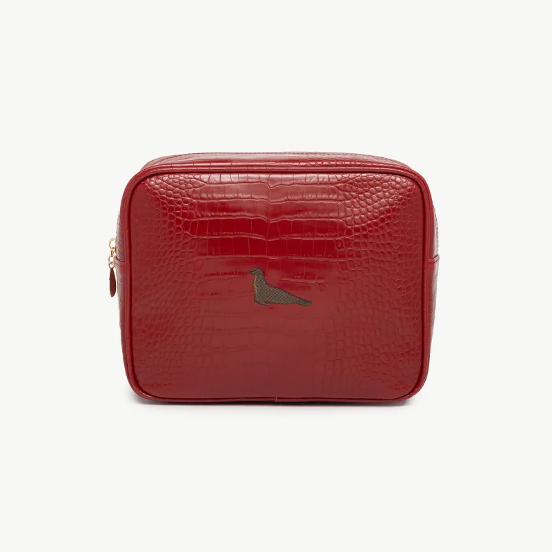 California Icon Small Croc Pouch made by Abbode