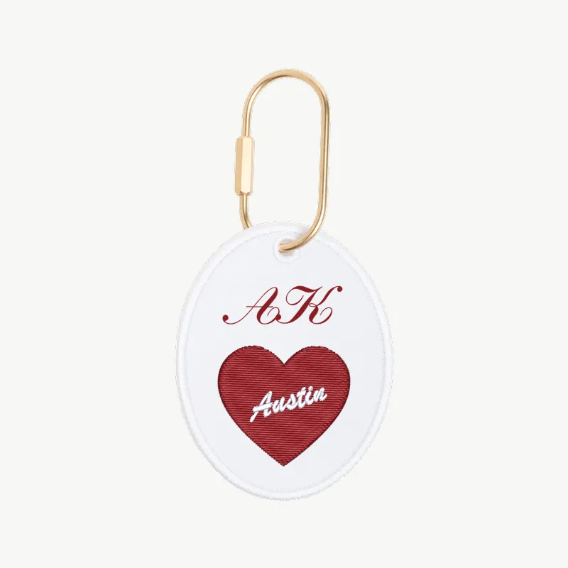 Texas Signature Oval Charm made by Abbode