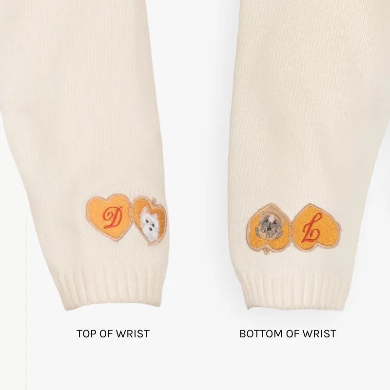 Cat Locket Sweater Cuff sold by Abbode product image thumbnail 2