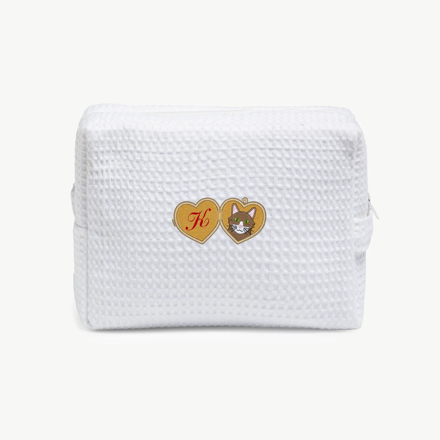 Cat Locket Waffle Pouch sold by Abbode product image thumbnail 5