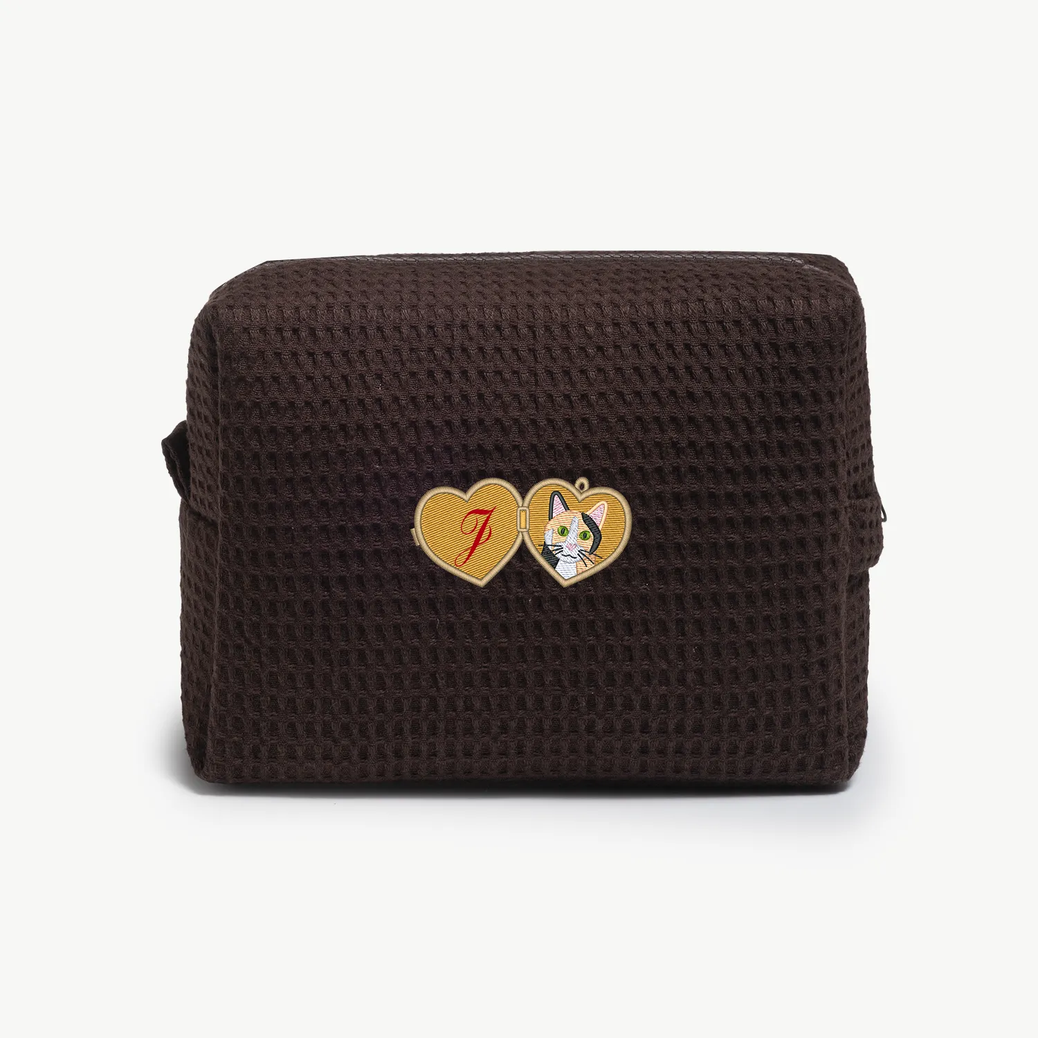 Cat Locket Waffle Pouch sold by Abbode product image thumbnail 4