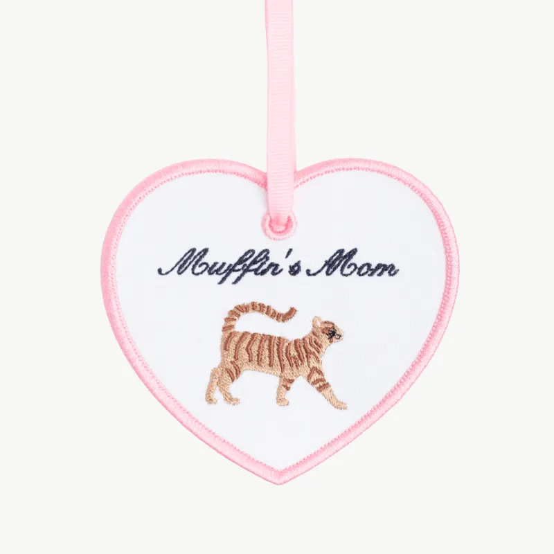 Cat Mom Heart Ornament made by Abbode