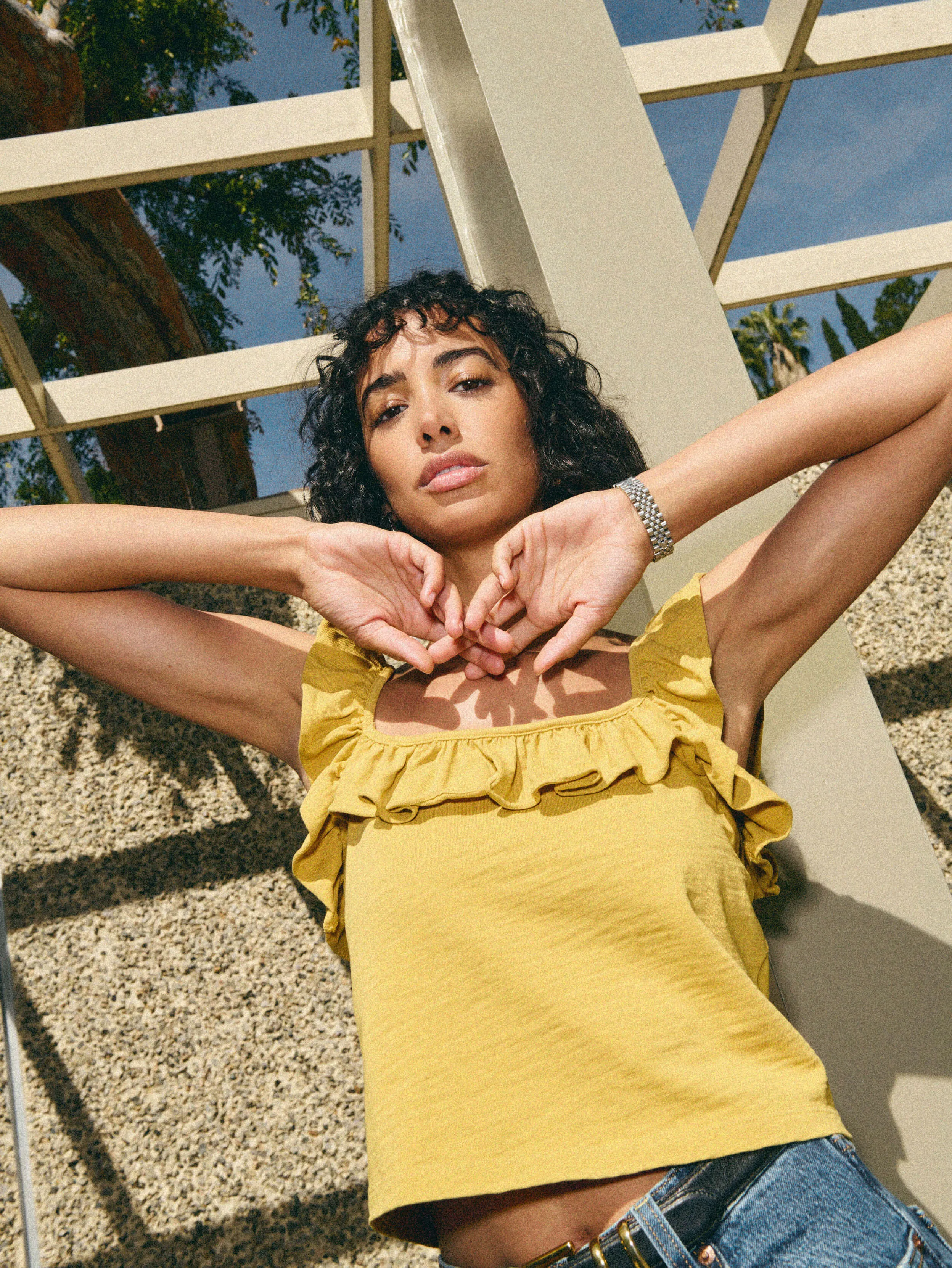 Rosa Tank sold by Nation Los Angeles product image thumbnail 2