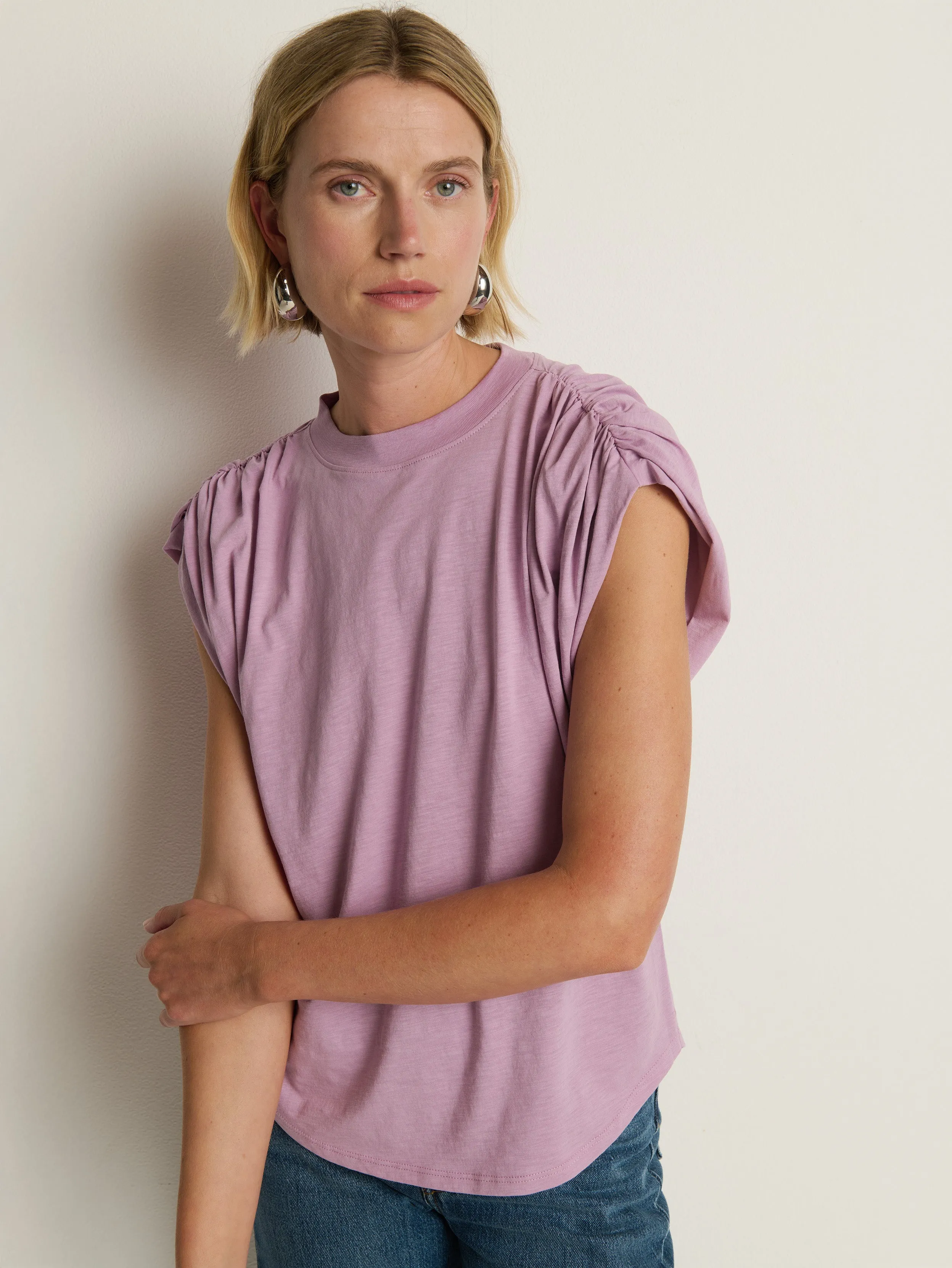 Frankie Muscle Tee sold by Nation Los Angeles product image thumbnail 3