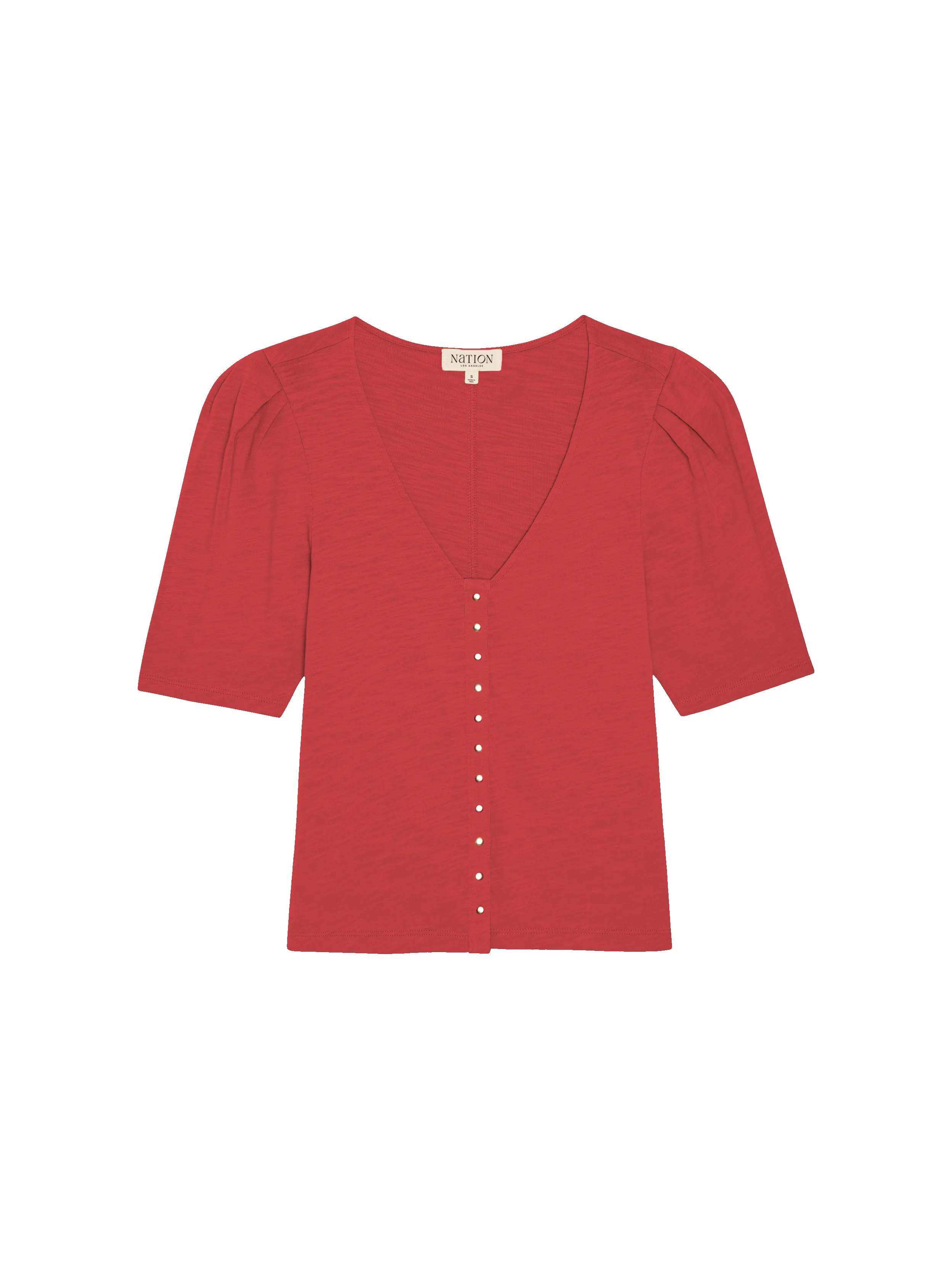 Jen Button Up Blouse sold by Nation Los Angeles product image thumbnail 4