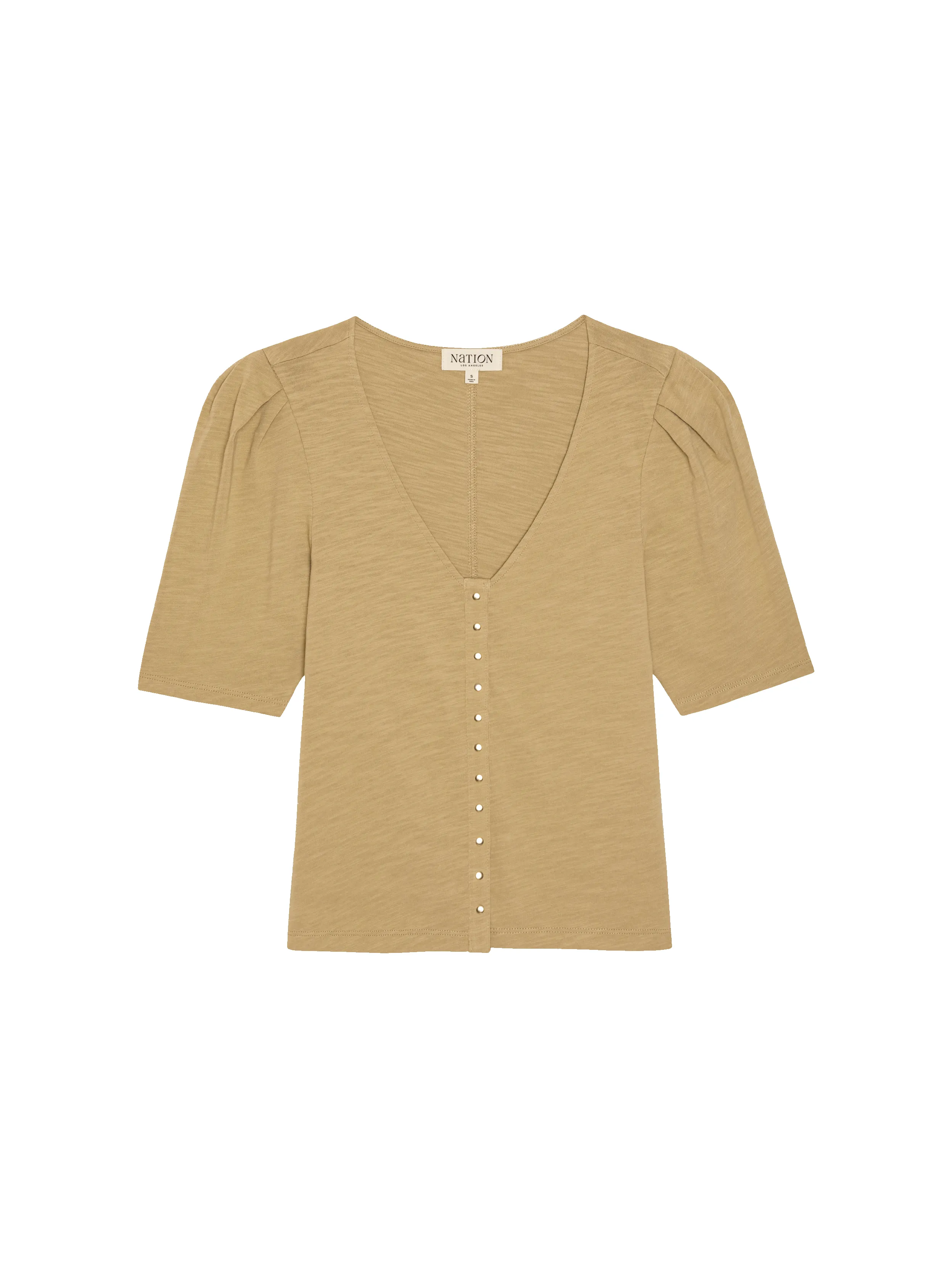 Jen Button Up Blouse sold by Nation Los Angeles product image thumbnail 4