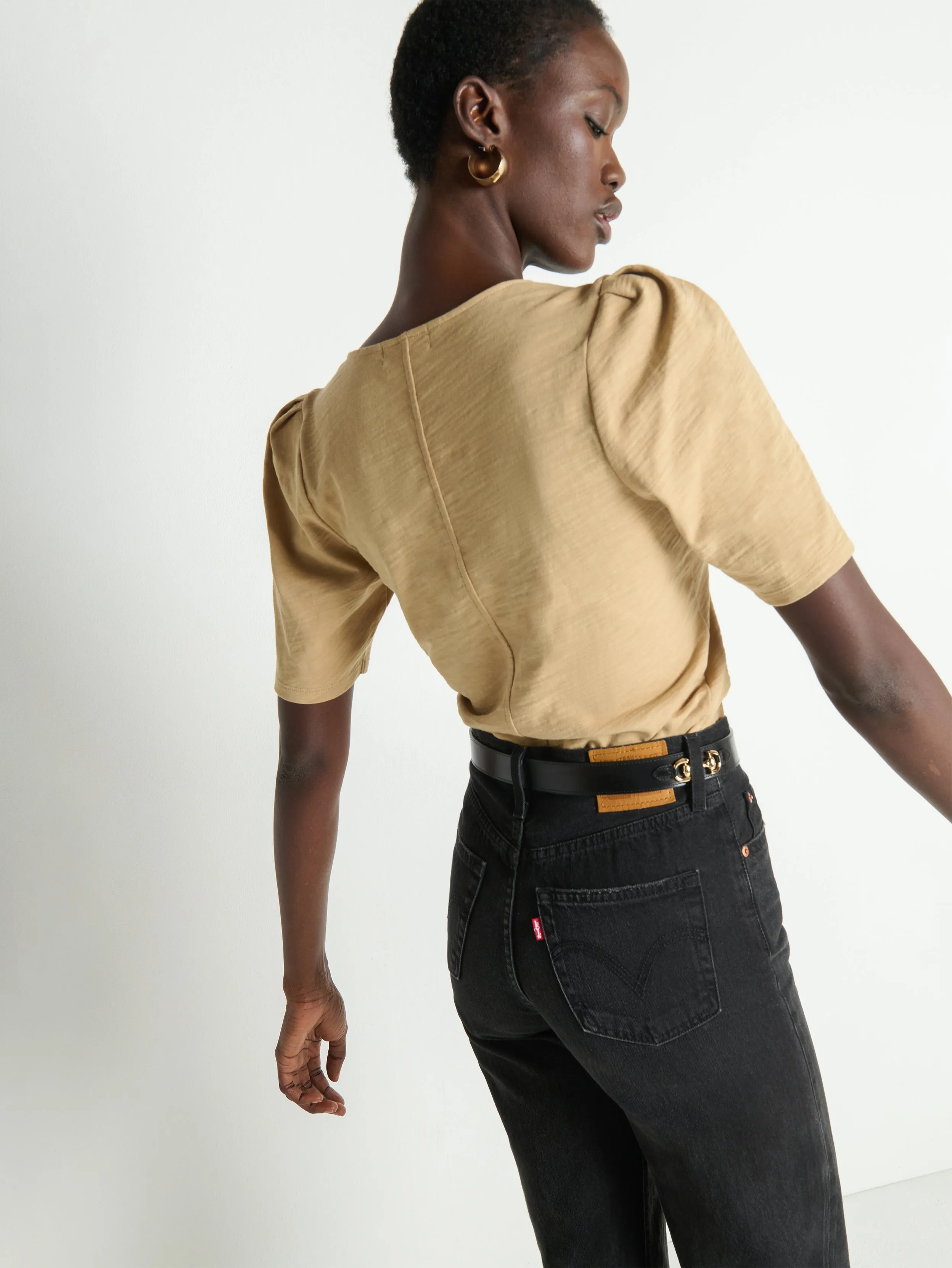 Jen Button Up Blouse sold by Nation Los Angeles product image thumbnail 3