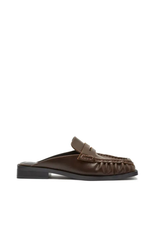 THE DUSTIN VINTAGE BROWN LOAFER made by Nakedvice