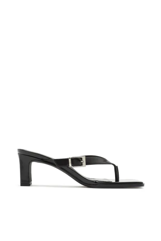 THE IDA BLACK HEEL made by Nakedvice