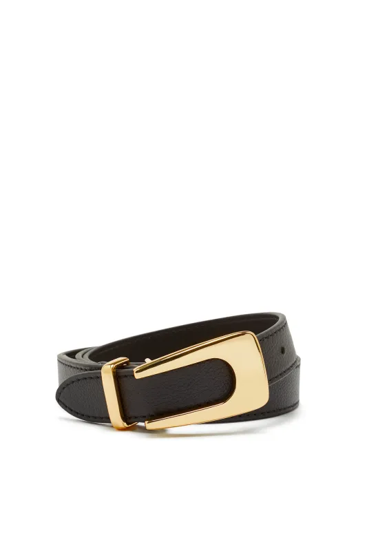 THE STASSIE BLACK GOLD BELT made by Nakedvice
