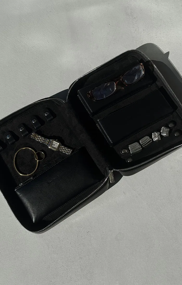 THE CANNES BLACK JEWELLERY CASE sold by Nakedvice product image thumbnail 5
